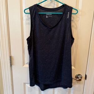 Reebok Women's Dark Blue Tank Top